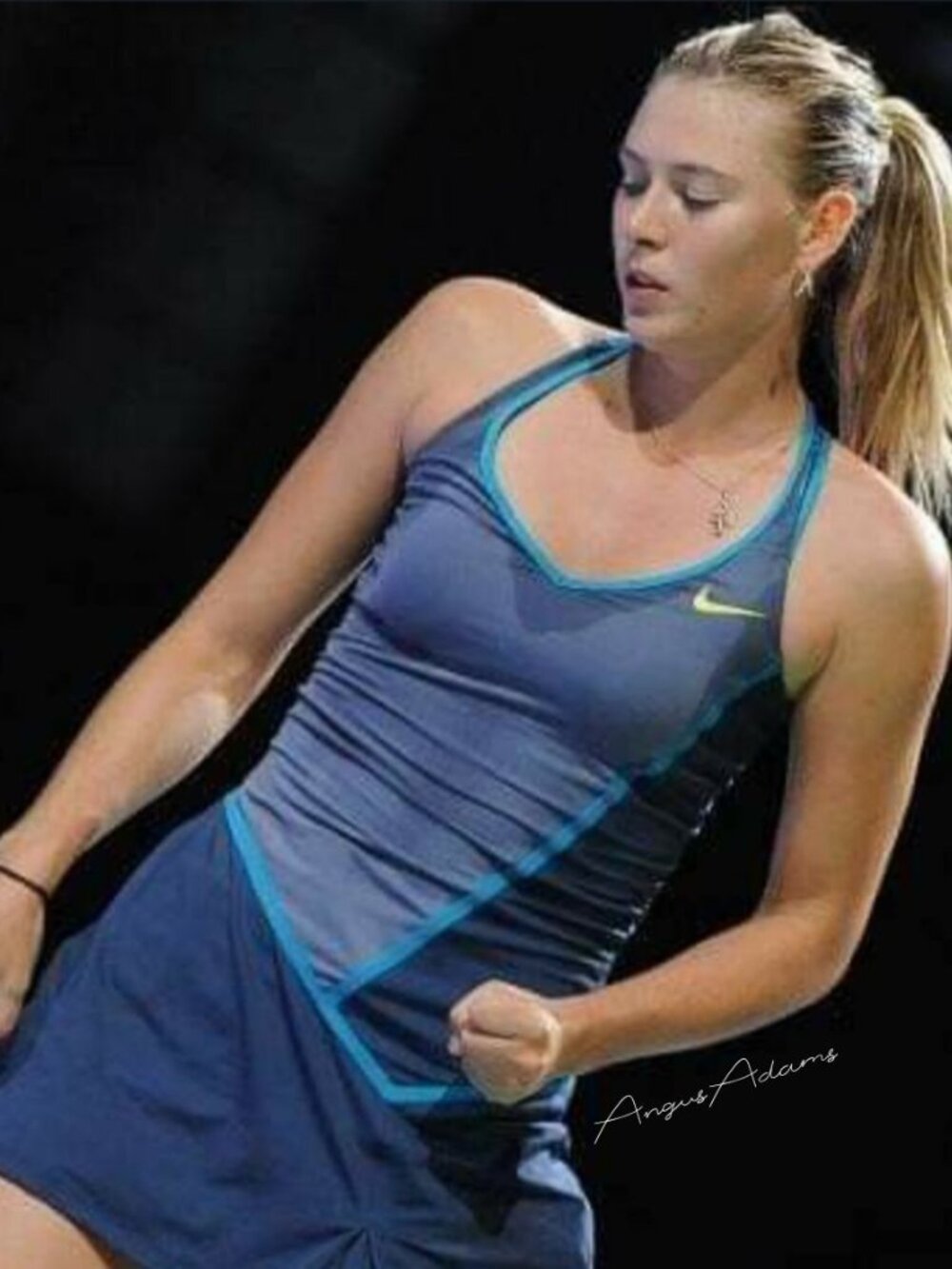 Nwt Nike Maria Sharapova Tennis Dress w/ Bra XS - Picture 4 of 12